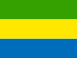 Vlajka Gabon